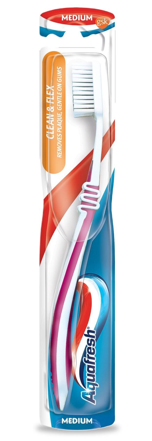 Зубна щітка Aquafresh Clean&Flex Medium