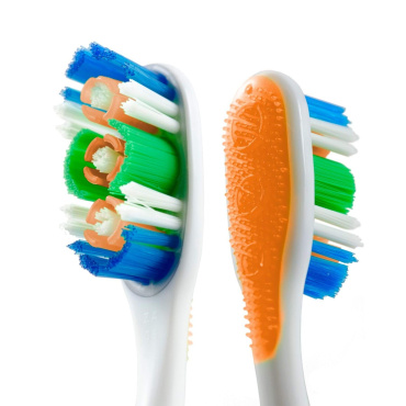 Зубні щітки Colgate 360 ° Clean, видаляє бактерії, середньої жорсткості 1 + 1 шт фото 3