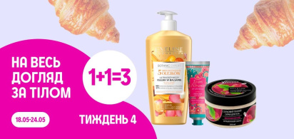 Вона їде в Париж: 1+1=3 на весь догляд за тілом